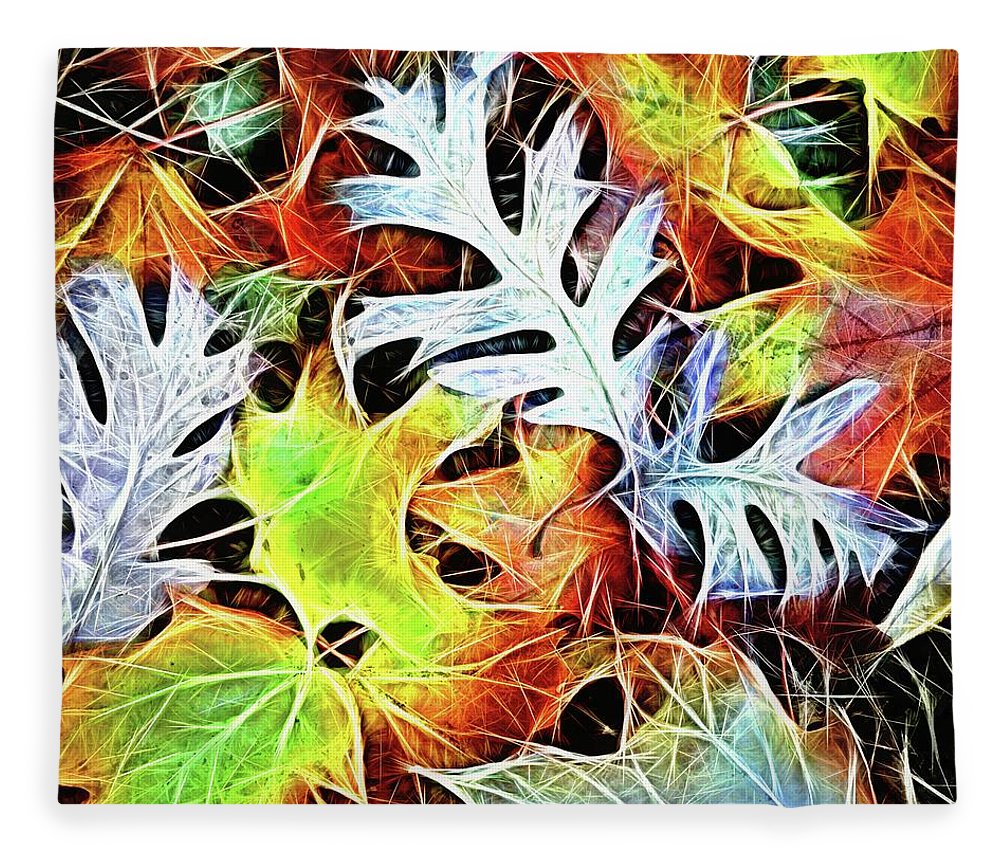Mid October Leaves 4 - Blanket