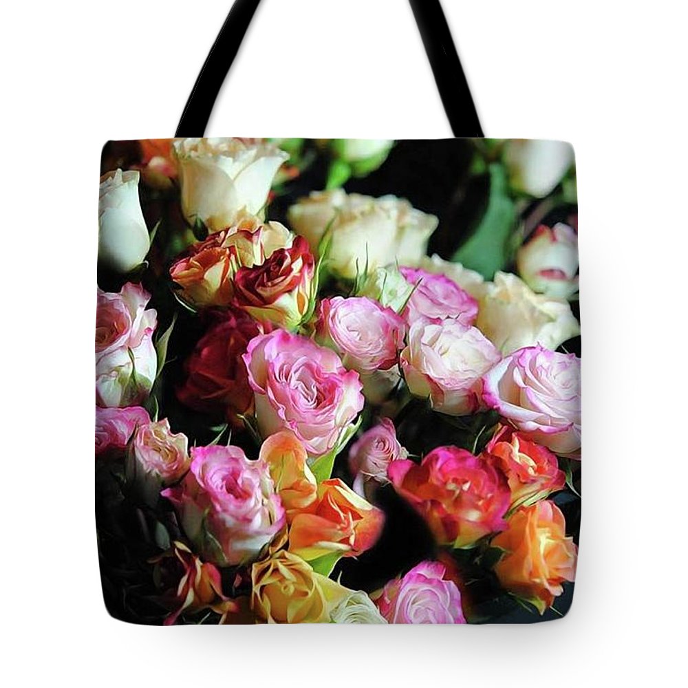 Mini Tea Roses - Tote Bag