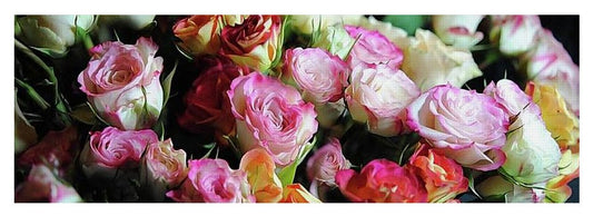 Mini Tea Roses - Yoga Mat