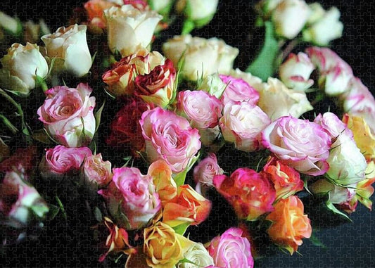 Mini Tea Roses - Puzzle