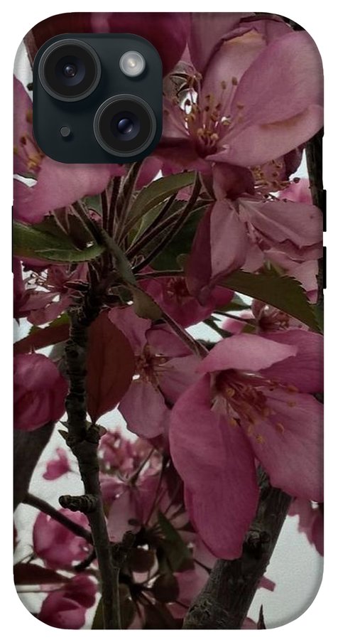 Montana Tree Flowers in Pink - Phone Case