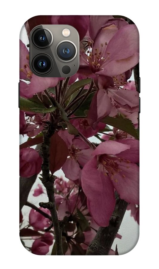 Montana Tree Flowers in Pink - Phone Case