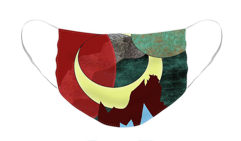 Moonscape - Face Mask