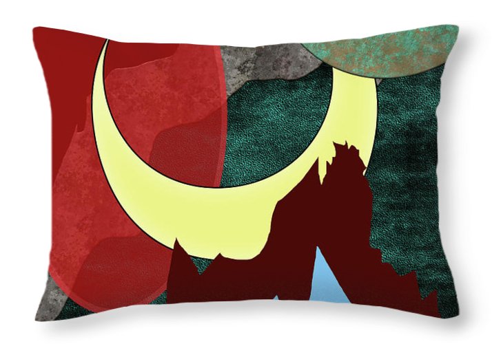 Moonscape - Throw Pillow