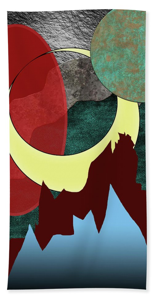 Moonscape - Beach Towel