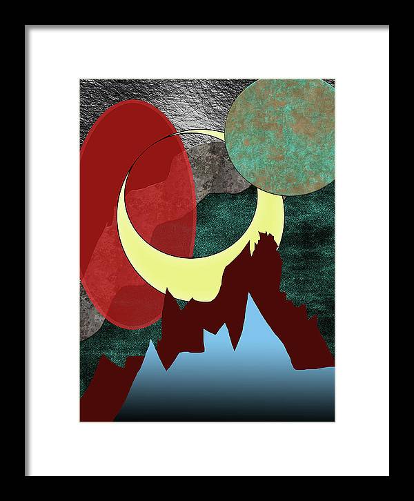 Moonscape - Framed Print