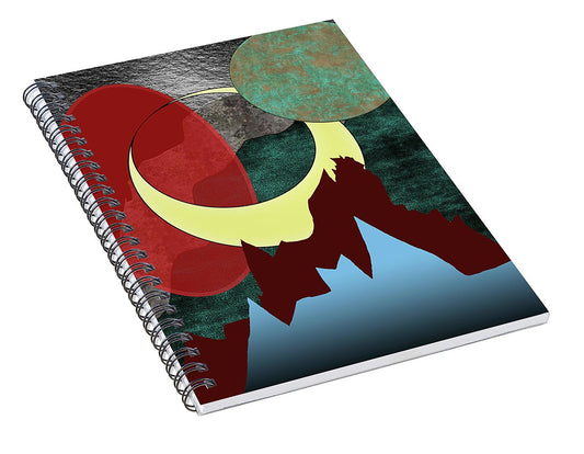 Moonscape - Spiral Notebook