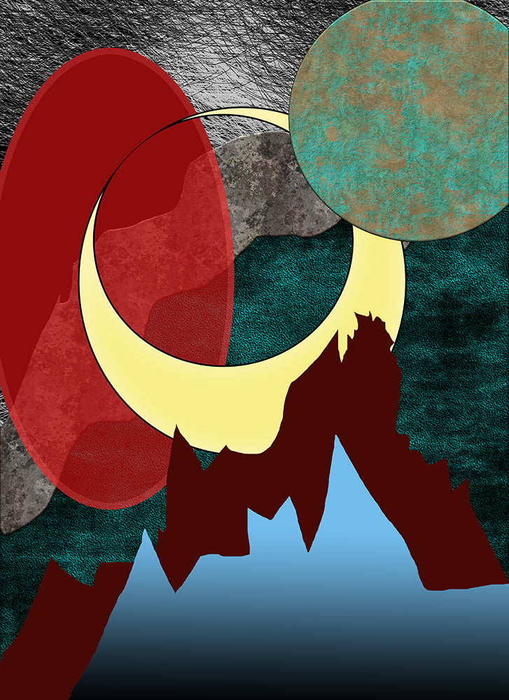 Moonscape Digital Image Download