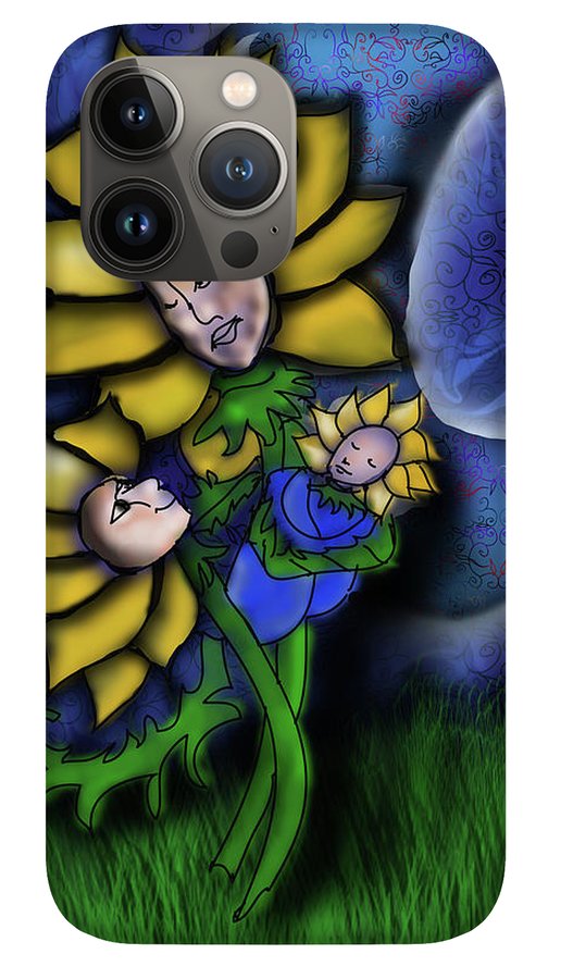 Mother Flower Moon - Phone Case