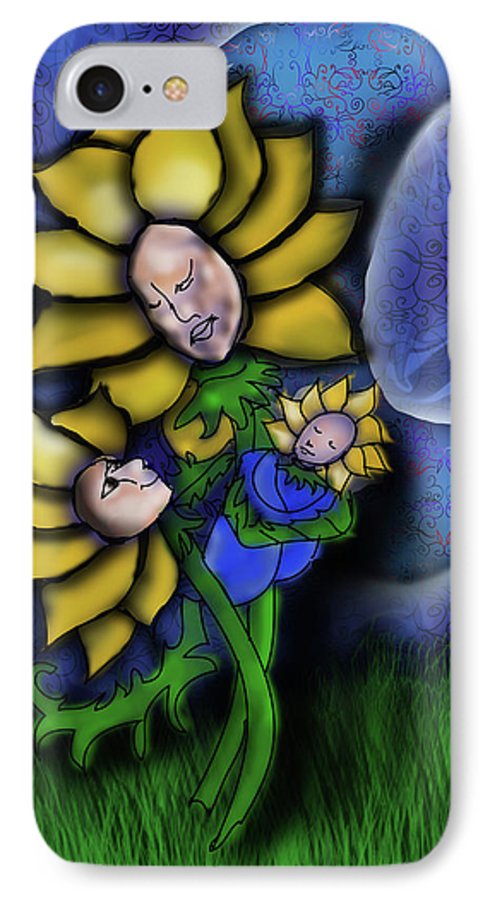 Mother Flower Moon - Phone Case