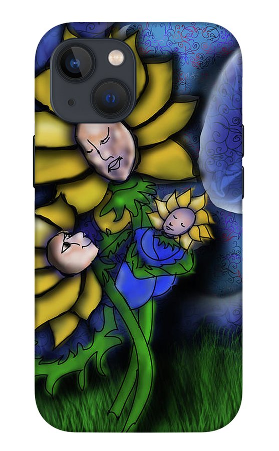 Mother Flower Moon - Phone Case