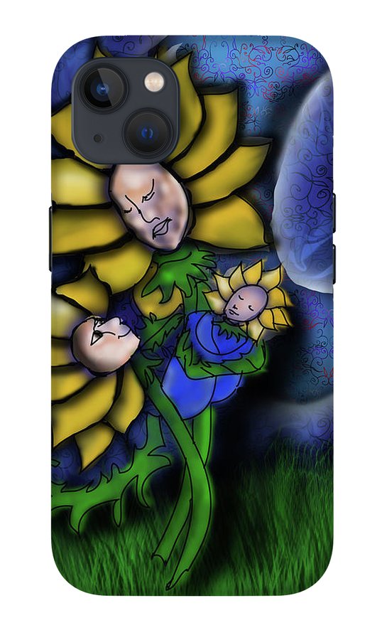 Mother Flower Moon - Phone Case