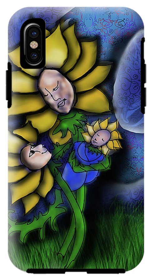 Mother Flower Moon - Phone Case