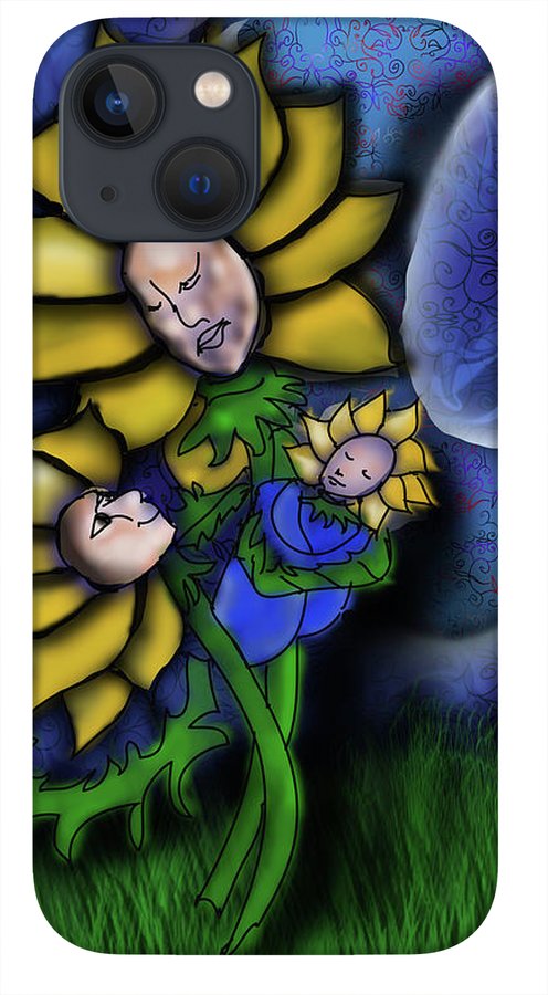 Mother Flower Moon - Phone Case