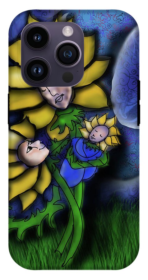 Mother Flower Moon - Phone Case