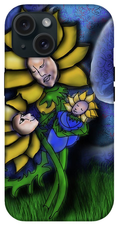 Mother Flower Moon - Phone Case