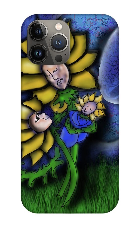 Mother Flower Moon - Phone Case