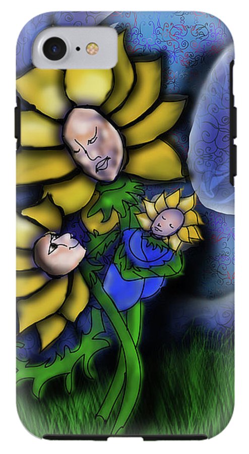Mother Flower Moon - Phone Case