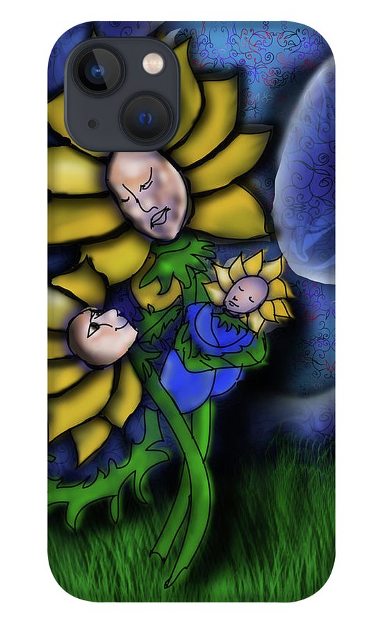 Mother Flower Moon - Phone Case