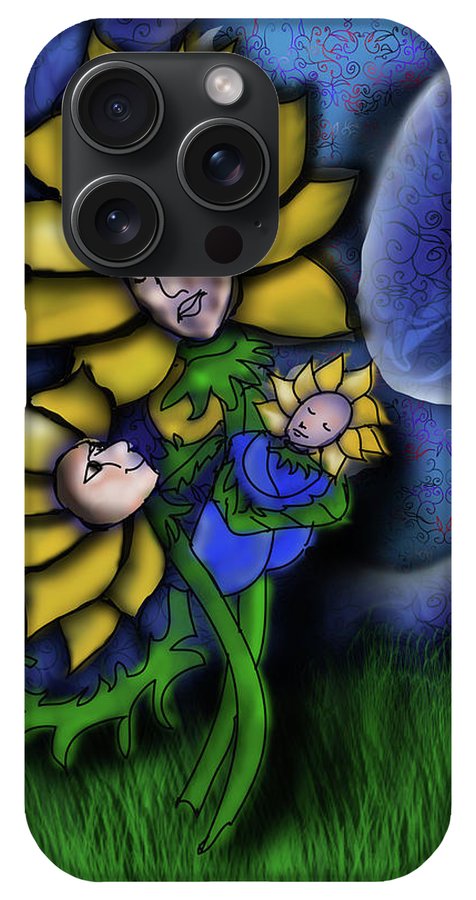 Mother Flower Moon - Phone Case