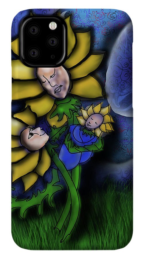 Mother Flower Moon - Phone Case