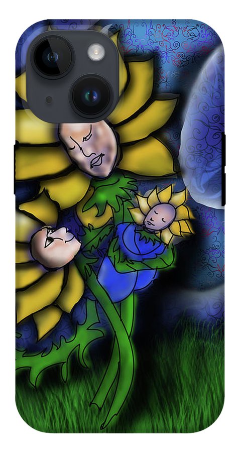 Mother Flower Moon - Phone Case