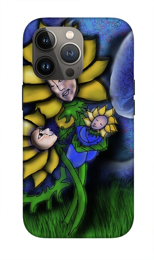 Mother Flower Moon - Phone Case