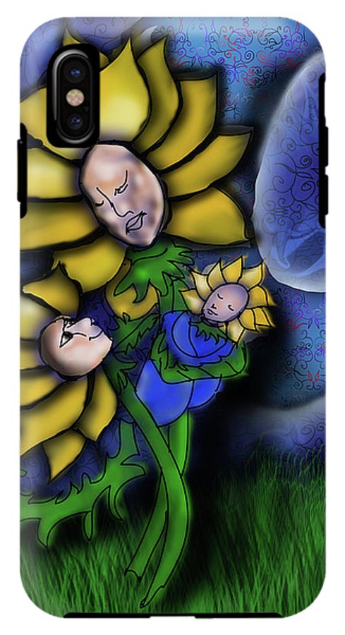 Mother Flower Moon - Phone Case