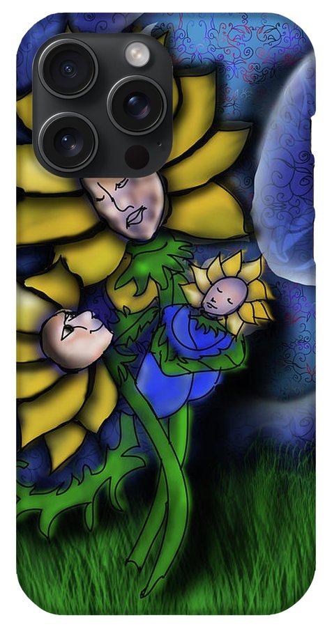 Mother Flower Moon - Phone Case
