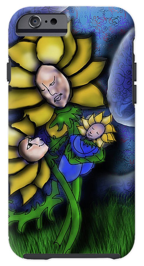 Mother Flower Moon - Phone Case