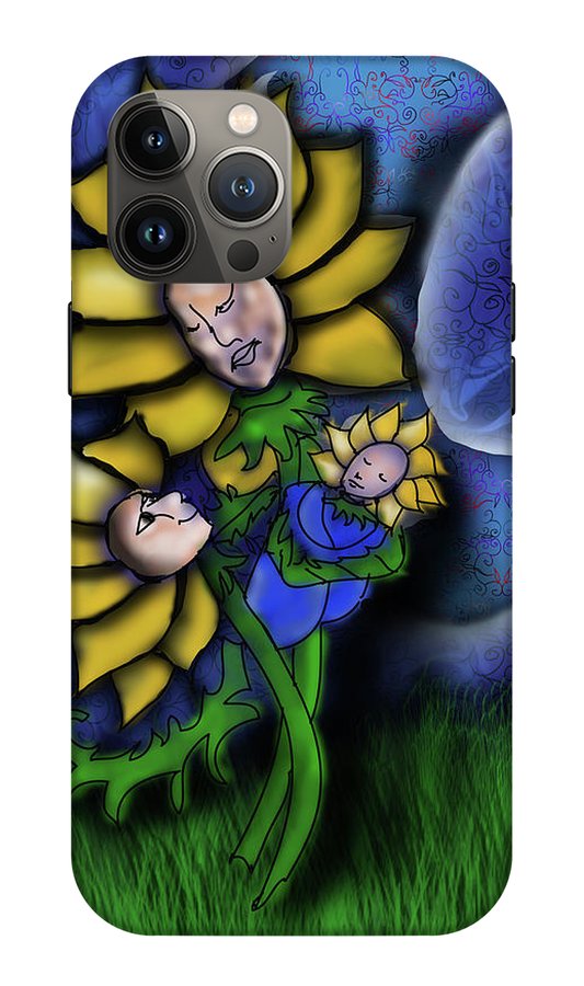Mother Flower Moon - Phone Case
