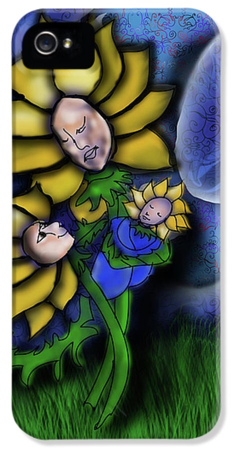 Mother Flower Moon - Phone Case
