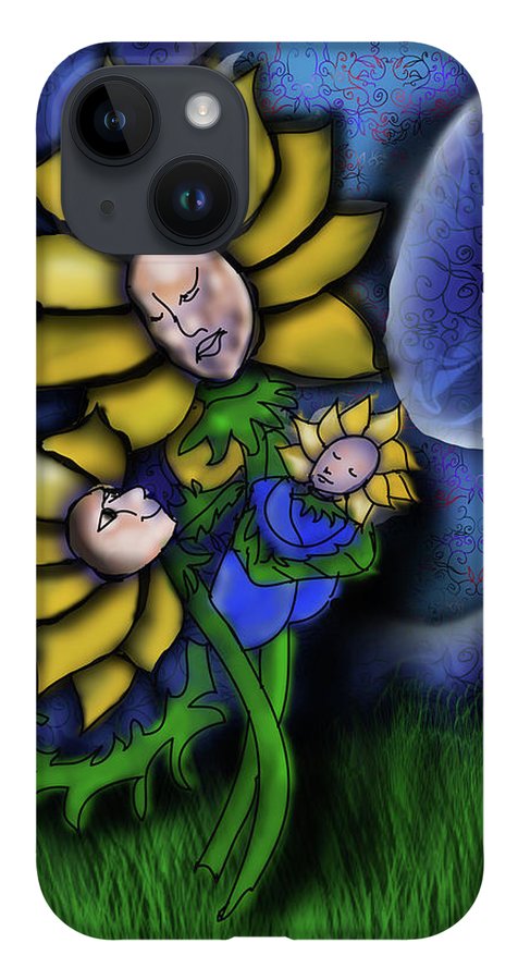 Mother Flower Moon - Phone Case