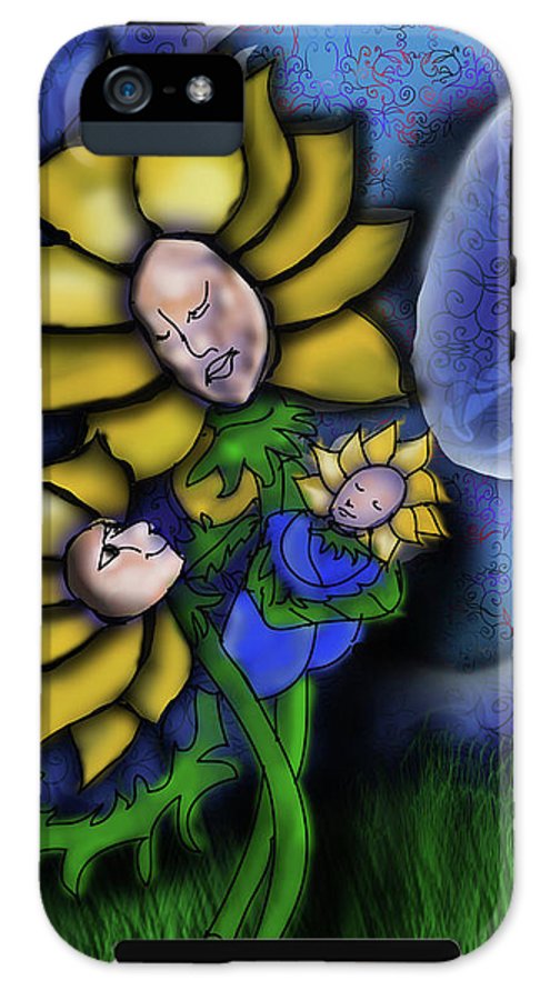 Mother Flower Moon - Phone Case