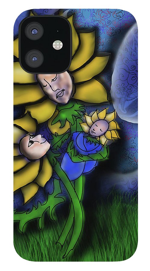 Mother Flower Moon - Phone Case