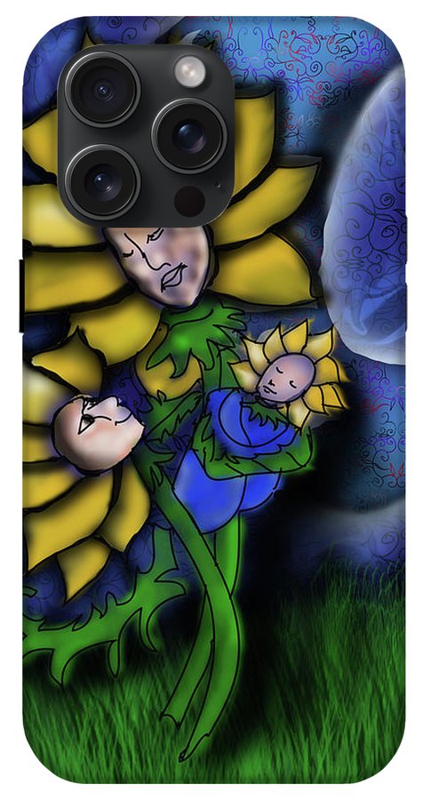 Mother Flower Moon - Phone Case