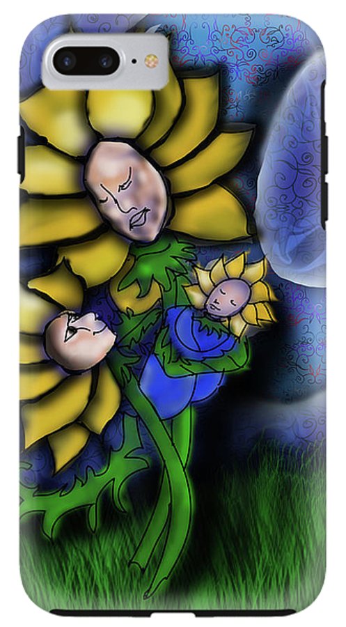 Mother Flower Moon - Phone Case