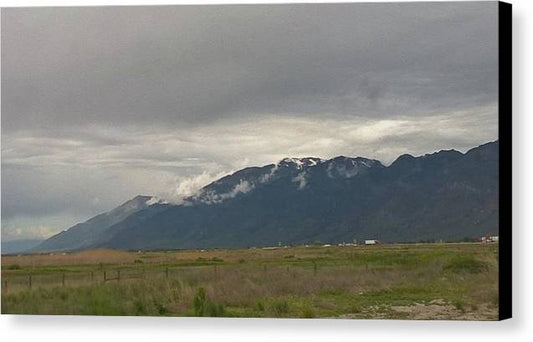 Mountain Field - Canvas Print