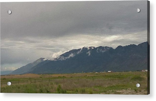 Mountain Field - Acrylic Print