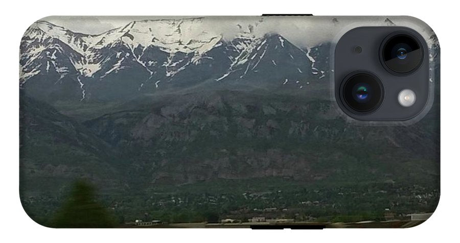 Mountains West Of Iowa - Phone Case