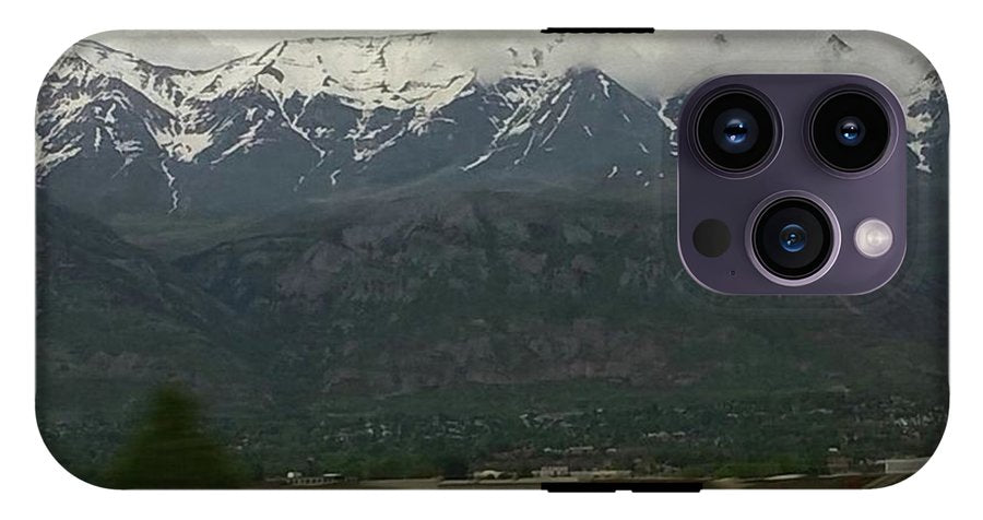 Mountains West Of Iowa - Phone Case