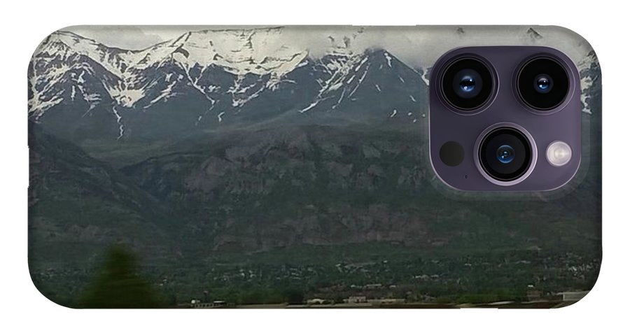 Mountains West Of Iowa - Phone Case