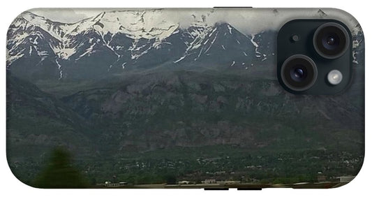 Mountains West Of Iowa - Phone Case