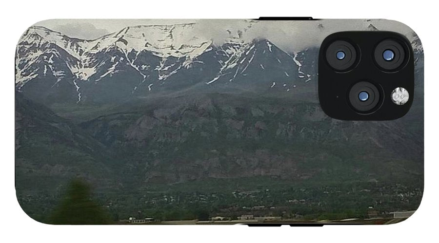 Mountains West Of Iowa - Phone Case