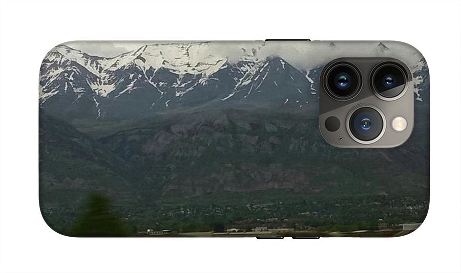 Mountains West Of Iowa - Phone Case