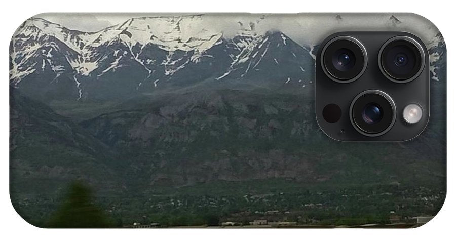 Mountains West Of Iowa - Phone Case