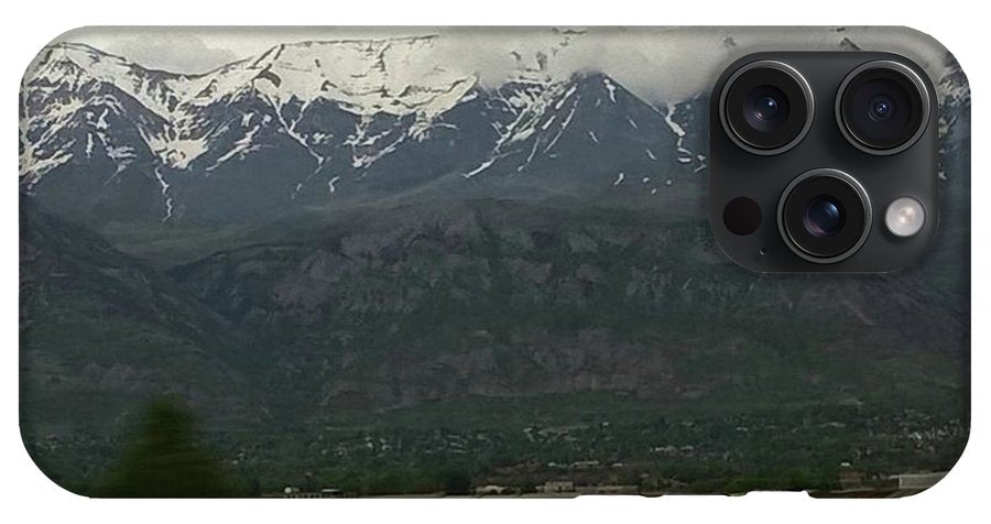 Mountains West Of Iowa - Phone Case
