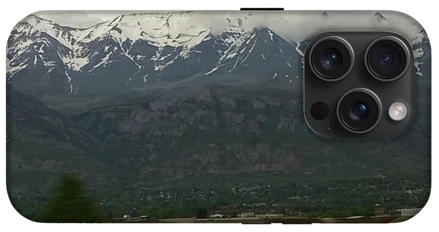 Mountains West Of Iowa - Phone Case