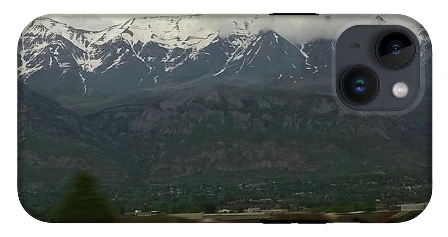 Mountains West Of Iowa - Phone Case