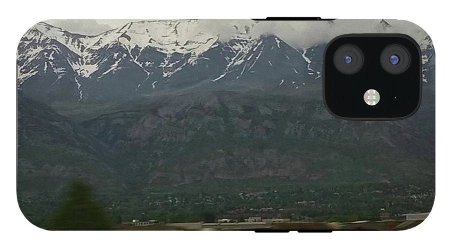 Mountains West Of Iowa - Phone Case